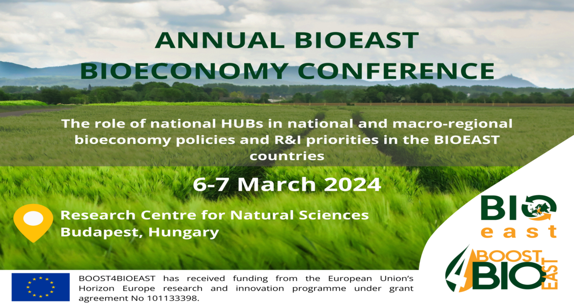 ANNUAL BIOEAST BIOECONOMY CONFERENCE 6-7 MARCH 2024