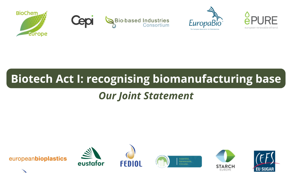 Joint Statement on Biotech Act I