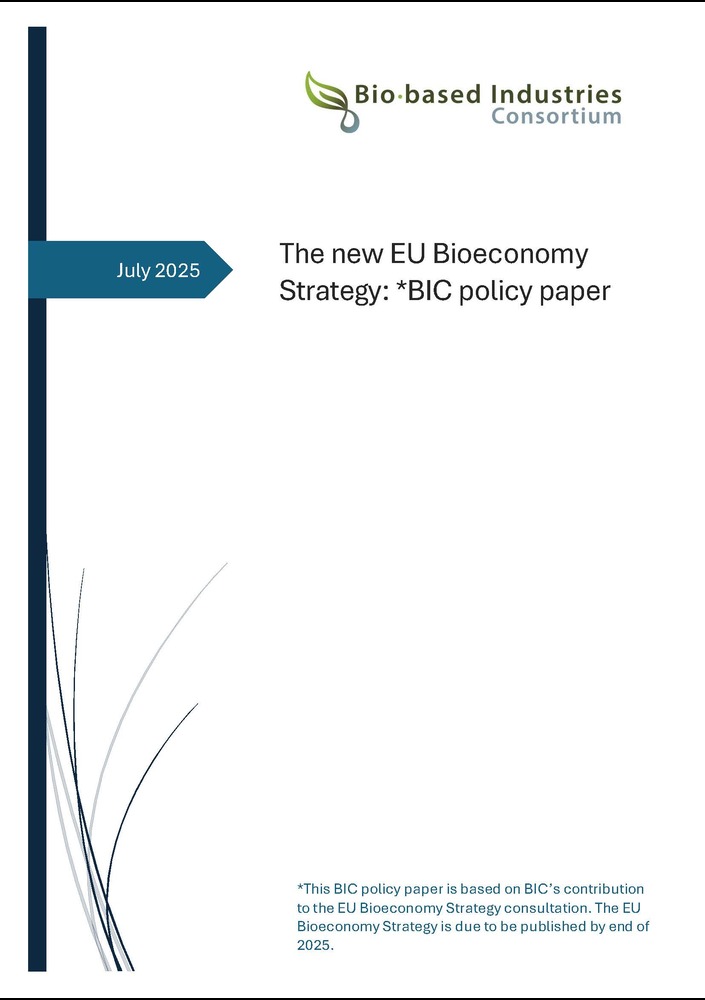 BIC position paper EU Bioeconomy Strategy 2025